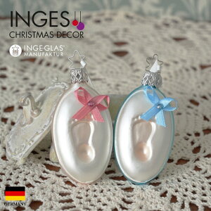 10090S019 hCcINGE-GLAS MANUFAKTUR(CQEOX)Ein Geschek[D48] ߂ẴNX}XMtgC @BABY'S FIRST CHRISTMAS Fusabdruck[DԂ񑫌^Ej̎qƏ̎q̃yA]ySWAROVSKI XtXL[t