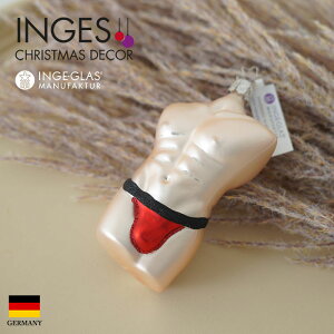 10153S013 �h�C�cINGE-GLAS MANUFAKTUR(�C���Q�E�O���X)��Verspielt[H83] �O���}���X���C�� CHRISTMAS VISIONS���C�� Manner-Torso [H�����Y�g���\�[�@���b�h×�u���b�N�p���c] �n���h���C�h�I�[�i�����g ���[���b