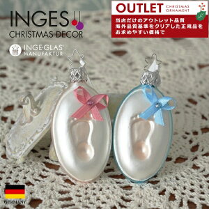 AEgbg 10090S019 hCcINGE-GLAS MANUFAKTUR(CQEOX)Ein Geschek[D48] ߂ẴNX}XMtgC @BABY'S FIRST CHRISTMAS Fusabdruck[DԂ񑫌^Ej̎qƏ̎q̃yA]ySWAROVSKI X