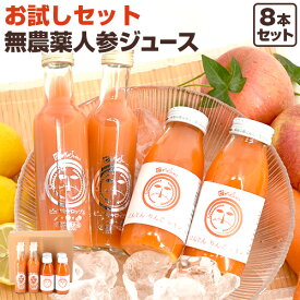 【お1人様1回限り】 にんじんジュース 無添加 人参ジュース お試し 飲み比べセット 8本 送料無料 ピカイチ野菜くん ニンジンジュース 人参りんごジュース コールドプレスジュース ストレートジュース 野菜ジュース 国産 無農薬人参 無農薬 にんじん りんご入り 飲みやすい