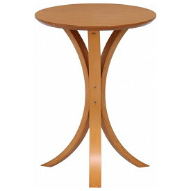 サイドテーブル 4色 テーブル コーヒーテーブル 木製 丸型 ラウンドテーブル いるモノだけ載せる。ソファ横の省スペースを最大に活用！ 新生活
