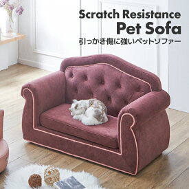 【ポイント2倍】 引っかき傷に強いペットソファー ソファ ペット ペット家具 ペット用家具 ソファーベッド ネコ用ソファー 犬用ソファー インテリア リビング デザイン おしゃれ かわいい ネコ 猫 イヌ 犬 ネコ用 イヌ用 猫用 犬用 グレー