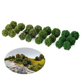 情景コレクション 樹木 モデルツリー ツ 低木 リー模型 30-35mm 1:35 1:48 24本 風景 箱庭 鉄道模型 建物模型 ジオラマ 教育 DIY PJ11-24JP