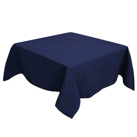 PiccoCasa 正方形 テーブルクロス 汚れに強い しわになりにくい 結婚式 ピクニック用 ダイニング テーブルカバー 屋内 屋外 テーブル 140*140cm