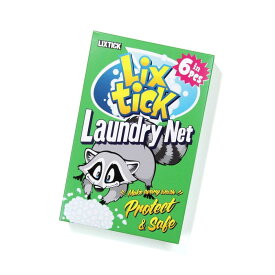 LIXTICK LAUNDRY NET | ランドリーネット 6枚組 洗濯ネット ギフトパッケージ付き