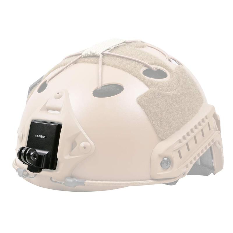 Aluminum NVG Helmet Mount Compatible with Gopro