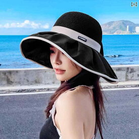 釣り 帽子 アウトドア 登山帽 韓国 弓 漁師 帽子 女性 春夏 新小顔効果 大きい つば 日焼け防止 日よけ 帽子
