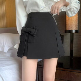 レディース 大きいサイズ スカート キュロット フレンチ ショート スカート 夏 韓国 スリム 学生 弓 a ライン