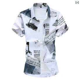 メンズ トップス シャツ カジュアル 夏 中華風 プリント シャツ 大きめ サイズ 大きめ サイズ 半袖 シャツ マン 花柄 トップス