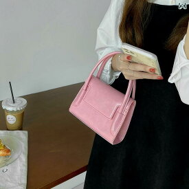 バッグ レディース 西洋 小さい バッグ シンプル ミニ ピンク 小さい 正方形 バッグ 手持ち クロス ボディバッグ