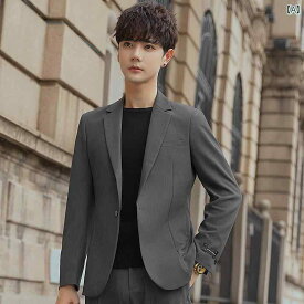 メンズ ミリタリーグリーン スーツ スリムフィット 韓国 ウェディングドレス ハイエンド アイロン 不要 ビジネス フォーマルウェア
