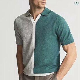 ポロシャツ メンズ カジュアル おしゃれ トップス ゴルフ テニス アメリカ 夏 ニット 大きいサイズ 半袖 T シャツ T シャツ