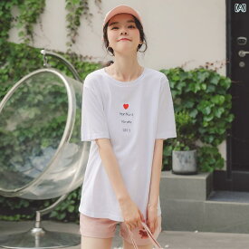 マタニティ トップス マタニティ レイヤリング シャツ 春夏 半袖 マタニティ T シャツ レディース ゆったり サマー T シャツ