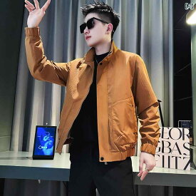 メンズ アウター メイラード 着用 ジャケット 春秋 ファッション 紳士服 韓国 ワッフル ジャケット