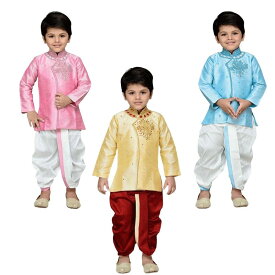 メンズ インド 伝統的 民族 衣装 子供 男子 リネン スーツ ドレス 誕生日 スーツ パフォーマンス 服 インド パキスタン