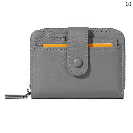 ジッパー アコーディオン カード バッグ メンズ 消 磁 カードホルダー メンズ 銀行 クレジット カード カード バッグ 財布 収納袋