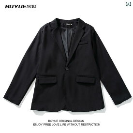 メンズ ファッション 肩 パッド ブレザー 秋冬 韓国 スリム ビジネス 大きいサイズ シンプル カジュアル スーツ