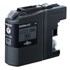 ブラザー 純正インクカートリッジ LC211BK ブラック 単品 | brother BRT