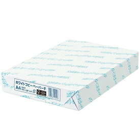 【法人様送り限定価格】コピー用紙 特選普通紙 ホワイトコピーペーパーF A4 1冊(500枚) | 4281696