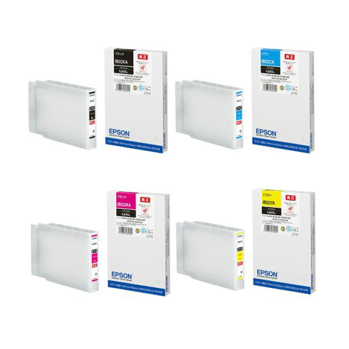 楽天市場】エプソン 純正インク IB02 標準 4色 ｜ EPSON : ピカットマート 