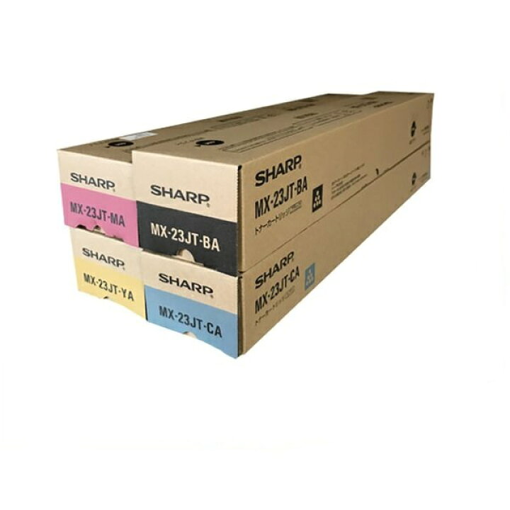 楽天市場】シャープ MX-23JT 純正トナー 4色セット | SHARP トナー 