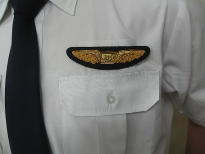 日本航空パイロット胸章-