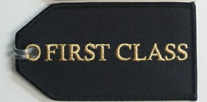 ���Q�b�W�^�O�@FIRST CLASS