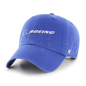 47 Boeing Signature Logo Clean Up Hat (�u���[)