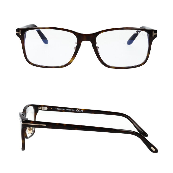 楽天市場】TOM FORD トムフォード メガネ スクエア型 眼鏡 ブルー 