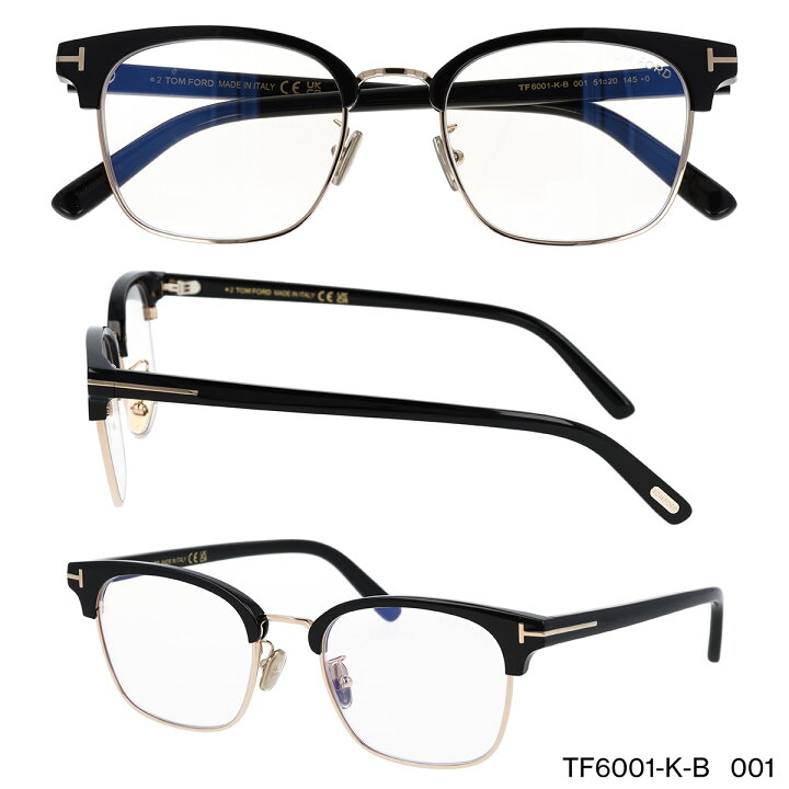 TOM FORD トムフォード FT6001KB 005 Eyeglass Frames メガネフレーム  