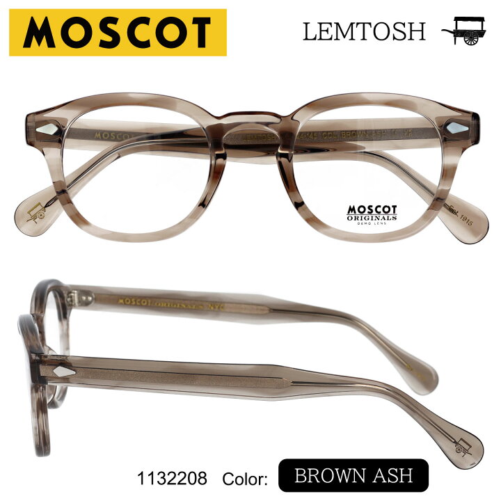 楽天市場】MOSCOT LEMTOSH 46 モスコット レムトッシュ 46 メガネ 
