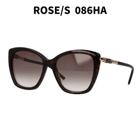 【国内正規品】 ジミーチュウ サングラス レディース ブランド JIMMY CHOO ROSE/S 55サイズ バタフライ型 フォックス型 女性 女性用 紫外線カット率99.9% レディースサングラス UVカット