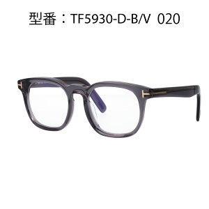 TOM FORD gtH[h Kl AWAtBbg EFg u[CgJbgKl FT5930-D-B/V (TF5930-D-B) (001 ) (020 O[) (052 ׂb)yCOKiz