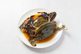 【愛知県三河一色産ワタリガニ】 カンジャケジャン (メス) 2杯 (300~350g×2) 送料無料 ワタリガニメス 渡り蟹 渡り蟹醬油漬け ワタリガニしょう油漬け 韓国料理 韓国 秘味キムチ ぴみきむち ピミキムチ 珍味 三河一色産 冷凍