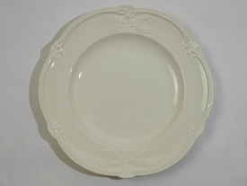 ジアン ロカイユブラン デザートプレート22cm