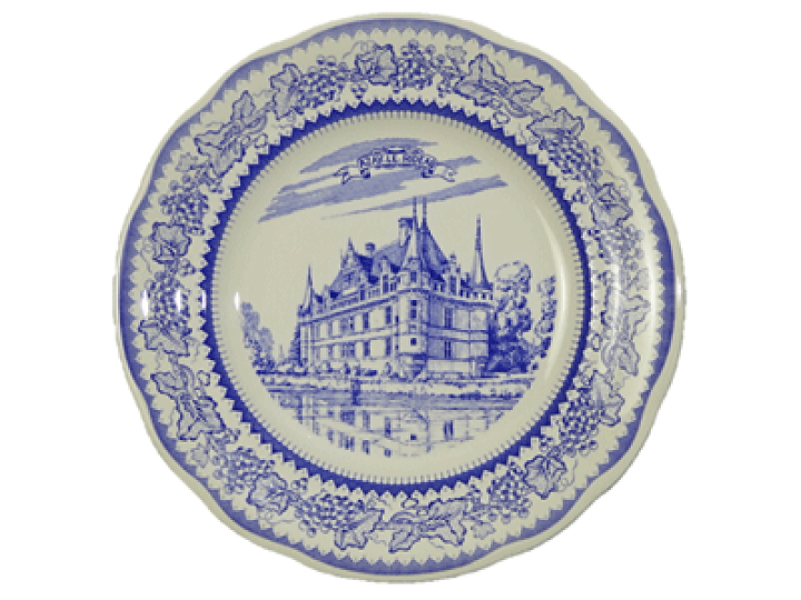 新品 ジアン シャトー・ドゥ・ラ・ロワール小皿 12.8cm６枚セット 送料込み 楽天市場】ジアン シャトーロワール 柄違い6枚セット デザート