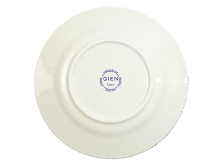 GIEN ジアン チューリップ ノワール デザートプレート22cm