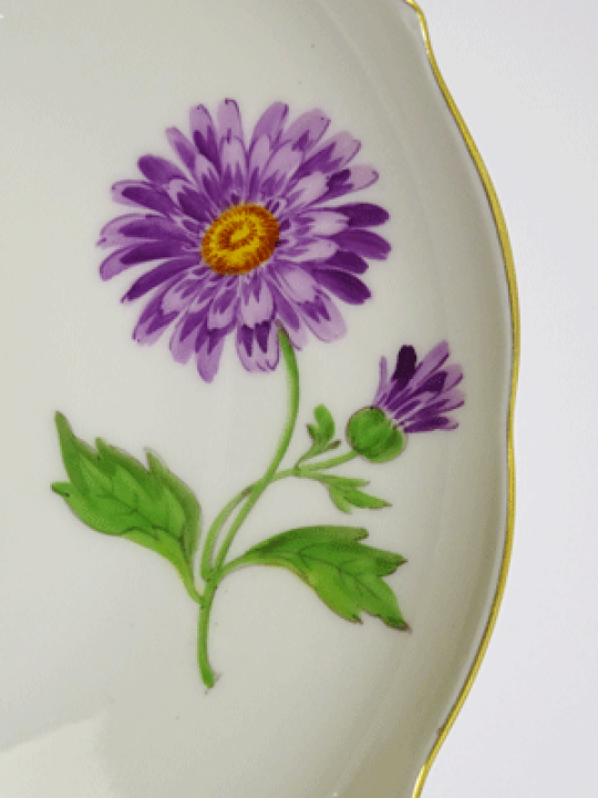 楽天市場】(アウトレット)マイセン 3つ花プレート18cmと1つ花カップ