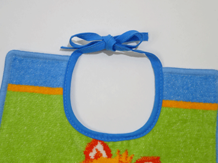 楽天市場】フェイラー キッズエプロン 25x30cm FOX ブルー : 輸入雑貨