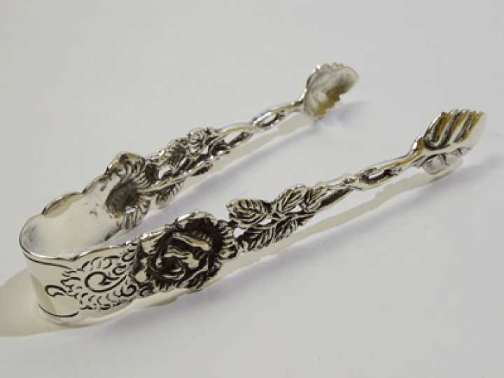 楽天市場】ドイツ シルバートング8.5cmローズリーフ(シュガー