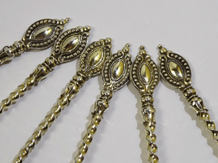 コーヒースプーン ６本セット クラシカルデザイン 楽天市場】コーヒースプーン 6本セット クラシカルデザイン(シルバー