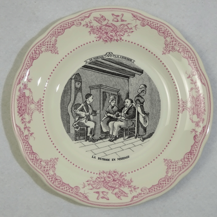 楽天市場】ジアン Mariage a la Campagne 柄違い6枚セット