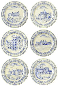 WA Vg[EhDEE[ Chateau de la Loire {gR[X^[M 12.8cm 6Zbg