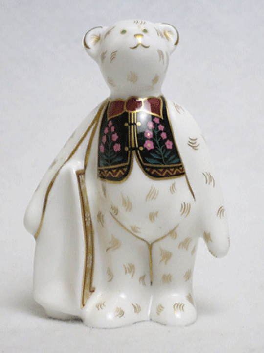 ロイヤルクラウンダービー フィギュリン テディベア クラウンバッグ 送料込み 楽天市場】ロイヤルクラウンダービー フィギュリン(フィギュア置物