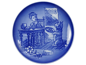 (処分品)ビングオーグレンダール　チルドレンプレート2000 内緒だよ