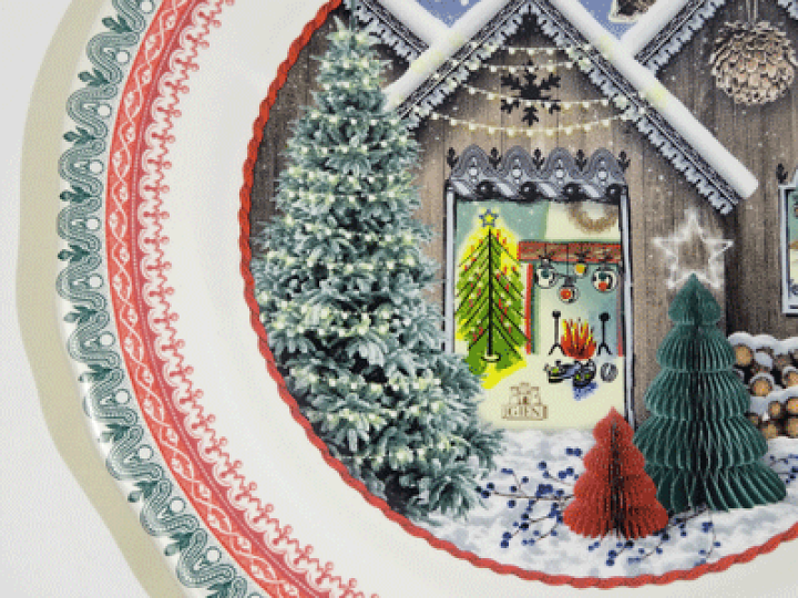 【新品】ジアン クリスマスプレート2023 シャレー柄 送料込み 楽天市場】ジアン クリスマスプレート2023 シャレー柄 : 輸入雑貨