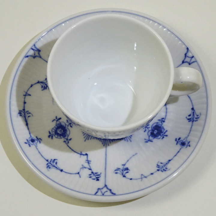 状態極良 ロイヤルコペンハーゲン グリーンフルーテッド ホテル仕様