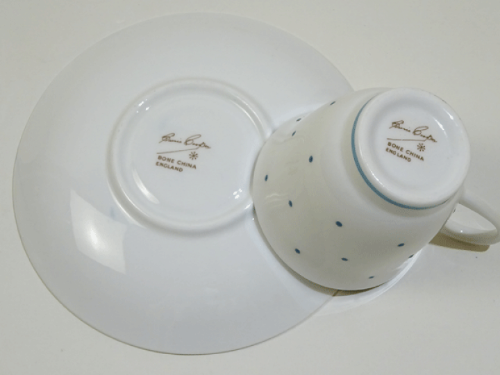 スージークーパーデザート皿・カップ・ガラスコップ　5点セット スージークーパーデザート皿・カップ・ガラスコップ 5点セット