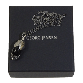 2024 ジョージジェンセン イヤーペンダント ブラックオニキス 送料込み