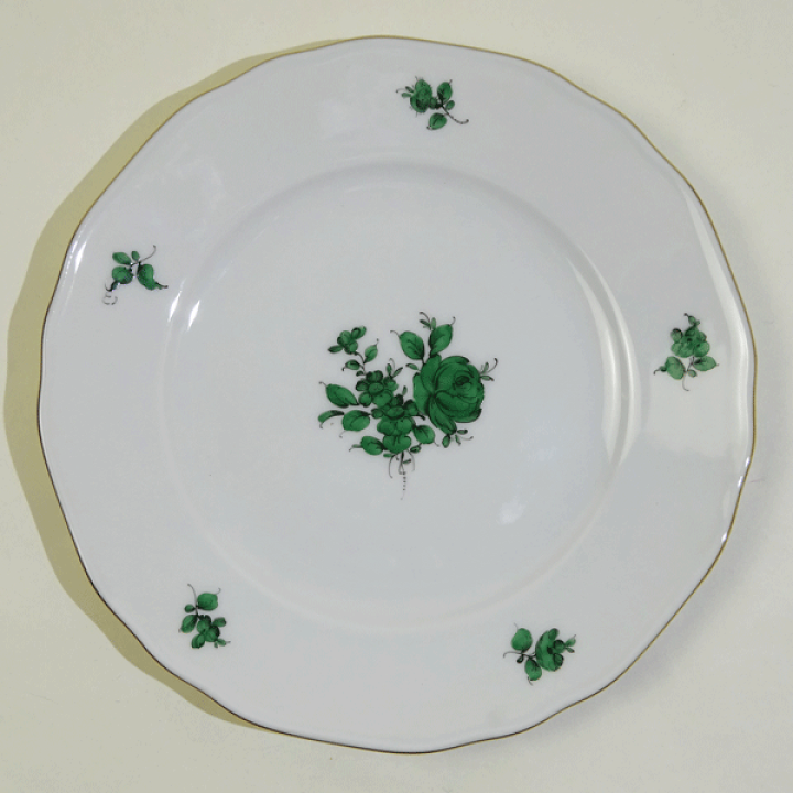 アウガルテン マリアテレジア デザートプレート16cm バラ モーツァルト